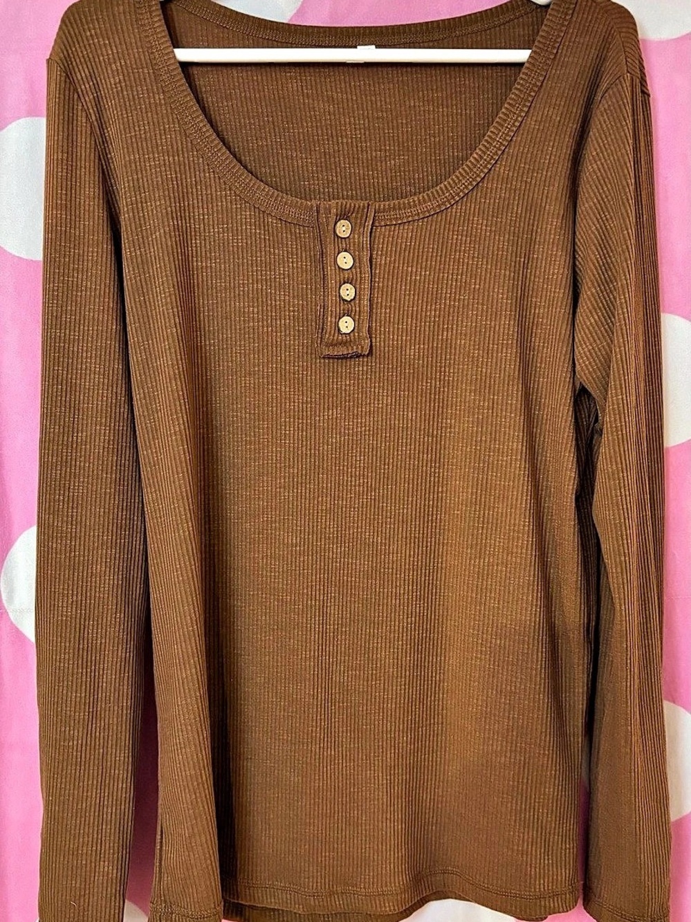 BUNDLE SET OF 3 ATHMILE Fall Henley Tops